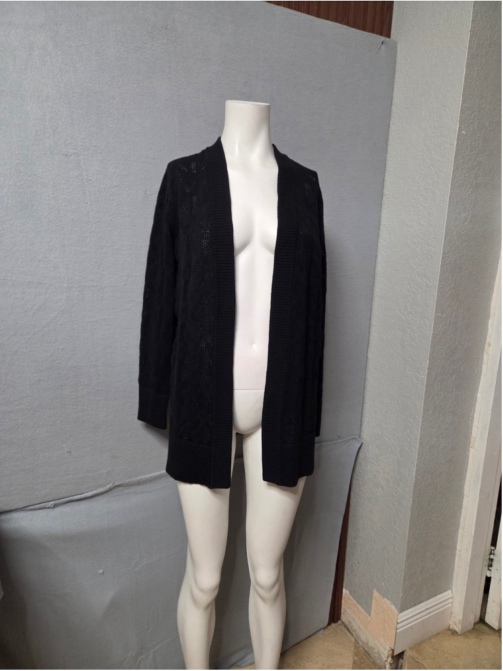 Women's Michael Kors Black Cardigan Sweater Size S